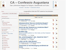Tablet Screenshot of confessio-augustana.info